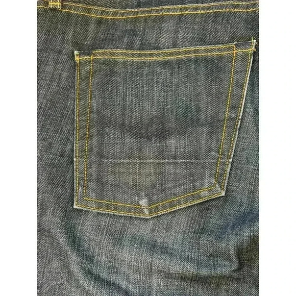 Men’s Agave “The Gringo” Straight Leg made in USA size 38x30 dark denim jeans - Picture 9 of 10